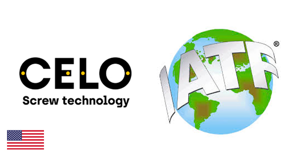 CELO USA obtains IATF 16949